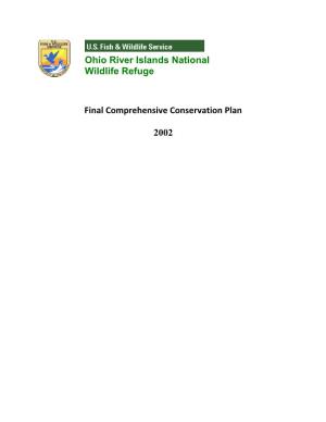Ohio River Islands National Wildlife Refuge Final Comprehensive Conservation Plan 2002