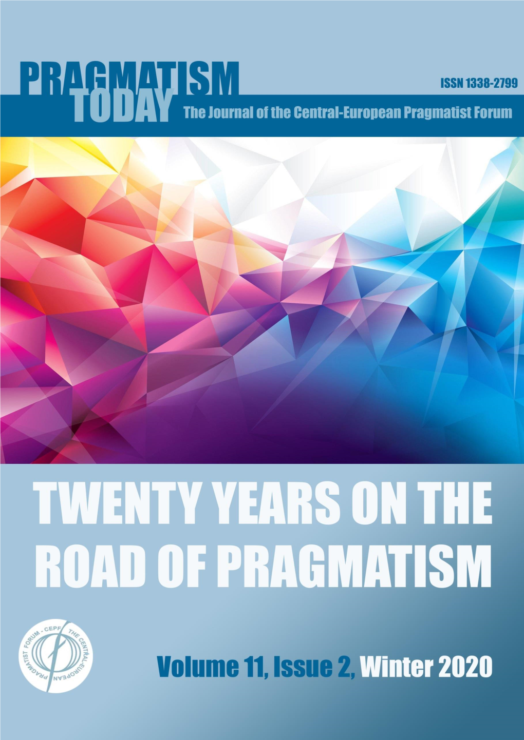 Pragmatism Today Volume11 I