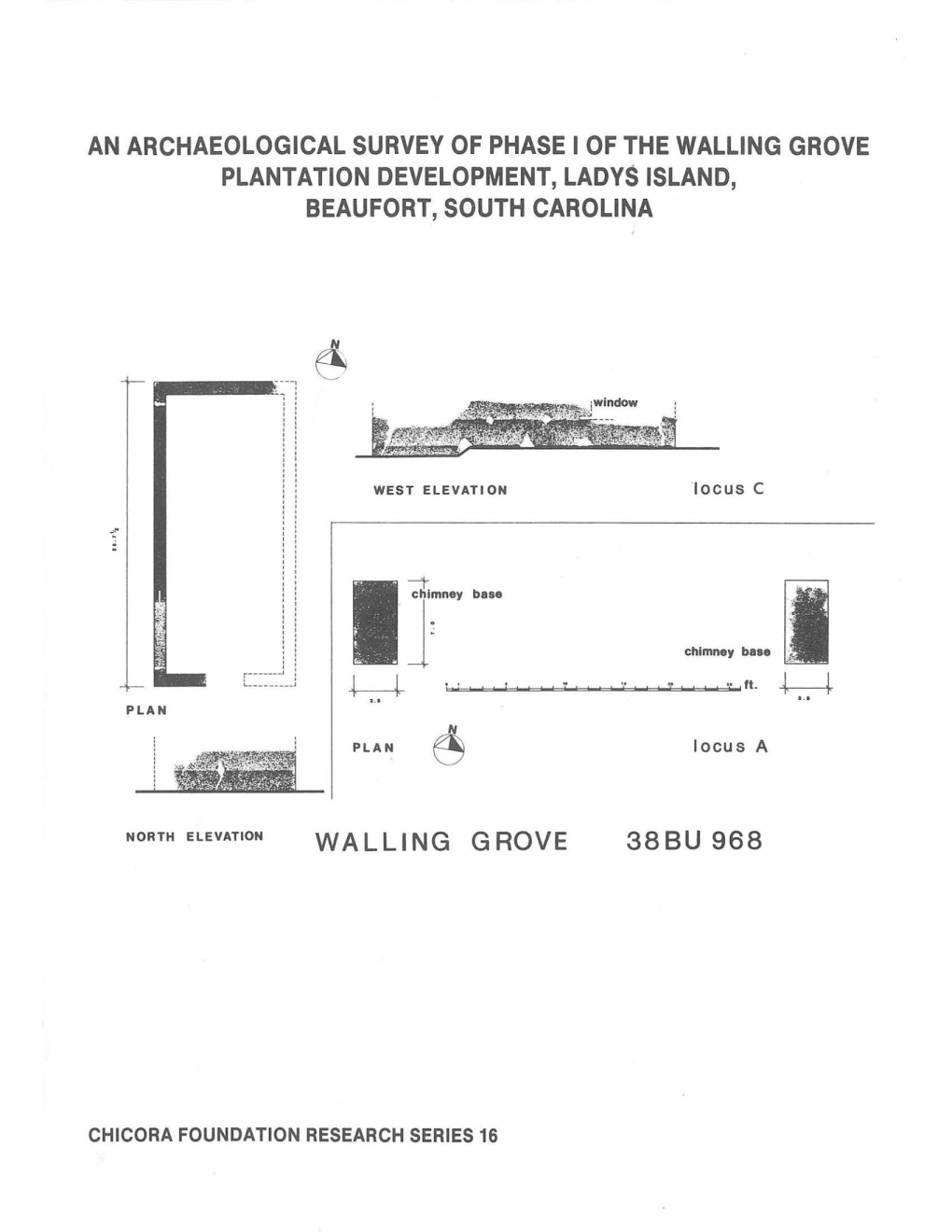 An Archaeological Survey of Phase I of the Walling Grove Plantation Development, Ladys Island, Beaufort County, South Carolina