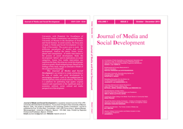 Journal of Media and Social Development