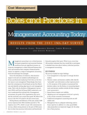 Roles and Practices In