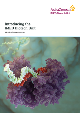 Introducing the IMED Biotech Unit What Science Can Do Introduction What Science Can Do