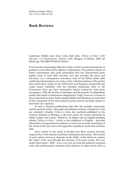 Book Reviews Winter 2009