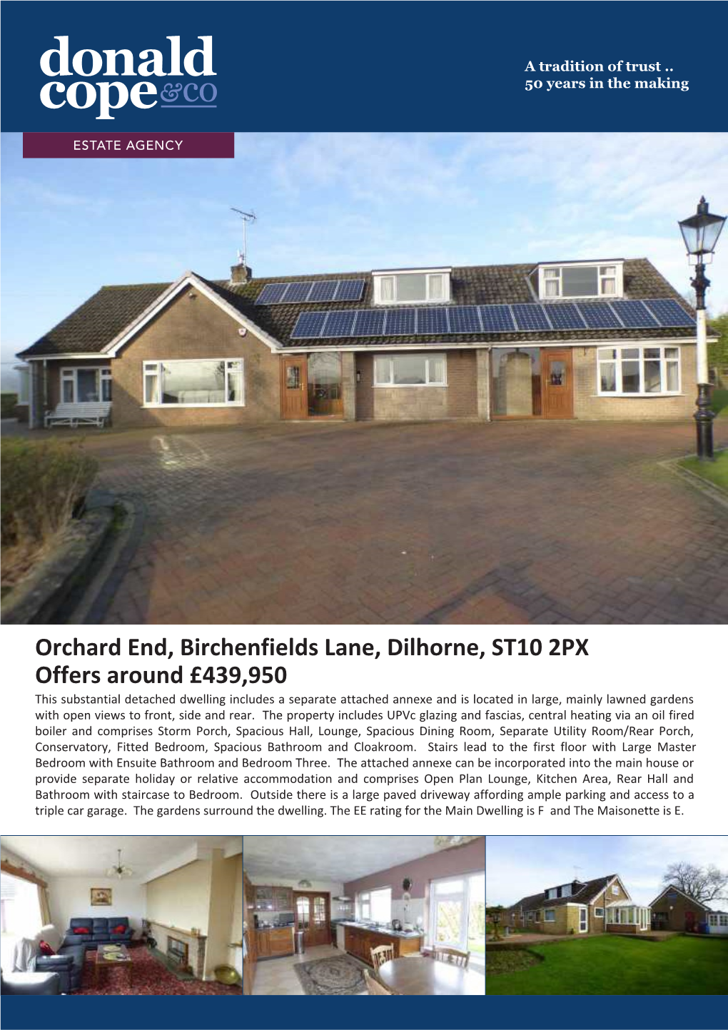 Orchard End, Birchenfields Lane, Dilhorne, ST10 2PX Offers Around