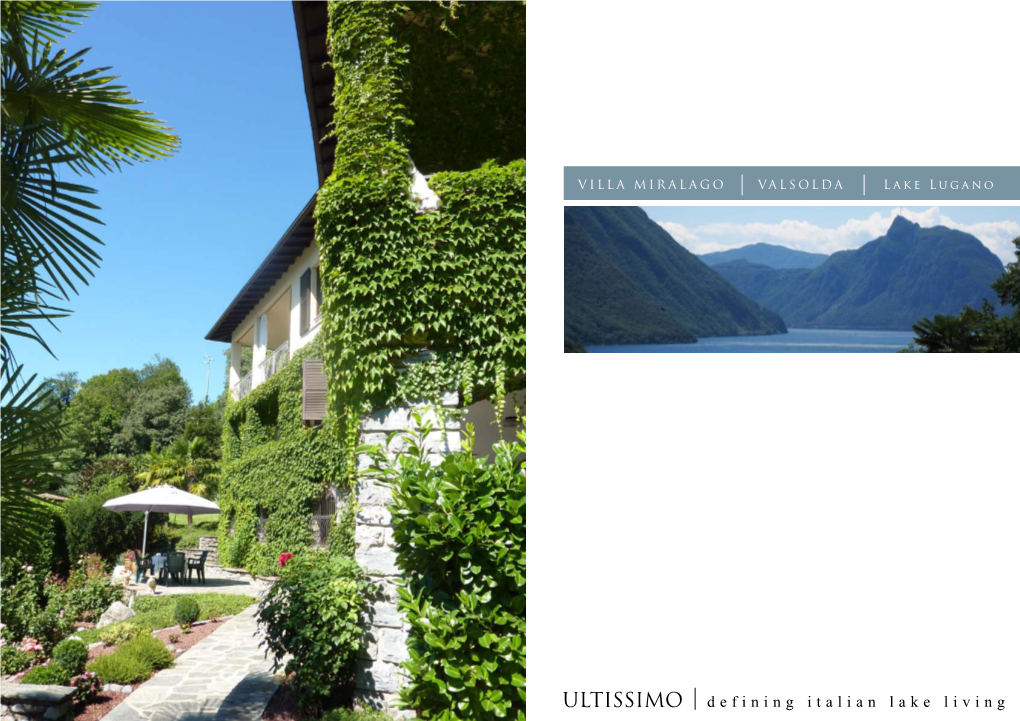 ULTISSIMO Defining Italian Lake Living a Luxury Modern Villa Tranquil and Sunny