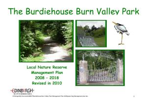 The Burdiehouse Burn Valley Park