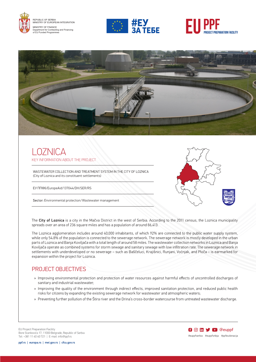 Loznica Key Information About the Project