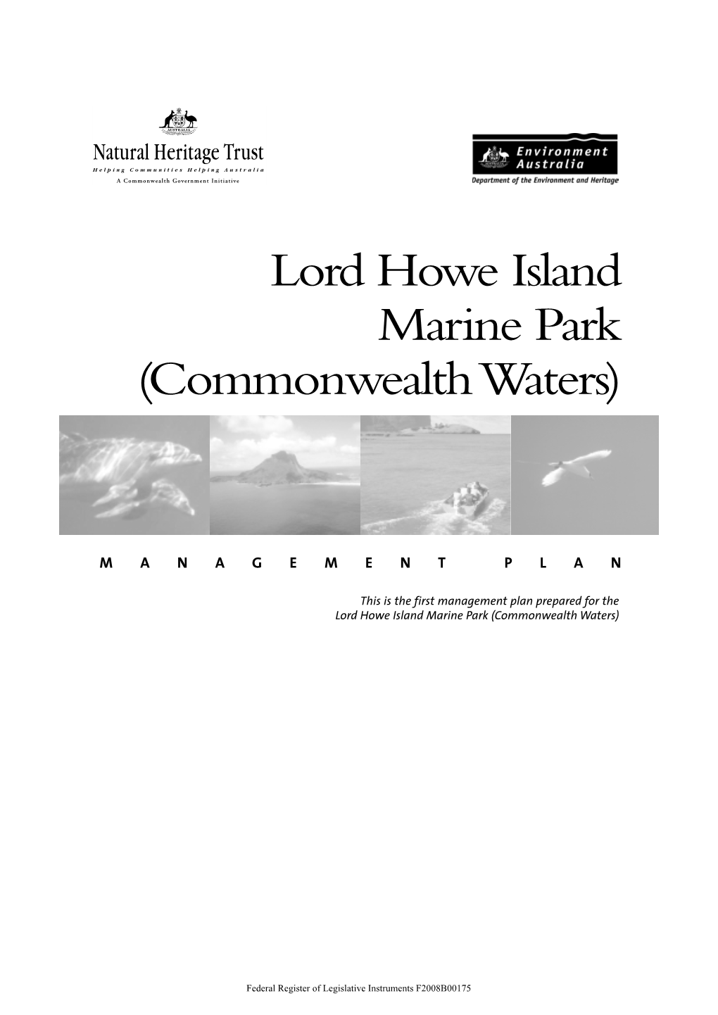 Lord Howe Island Marine Park (Commonwealth Waters)