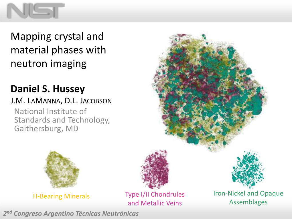 Mapping Crystal and Material Phases with Neutron Imaging