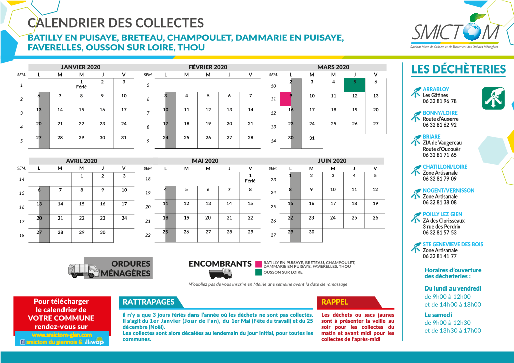 Calendriers Batilly