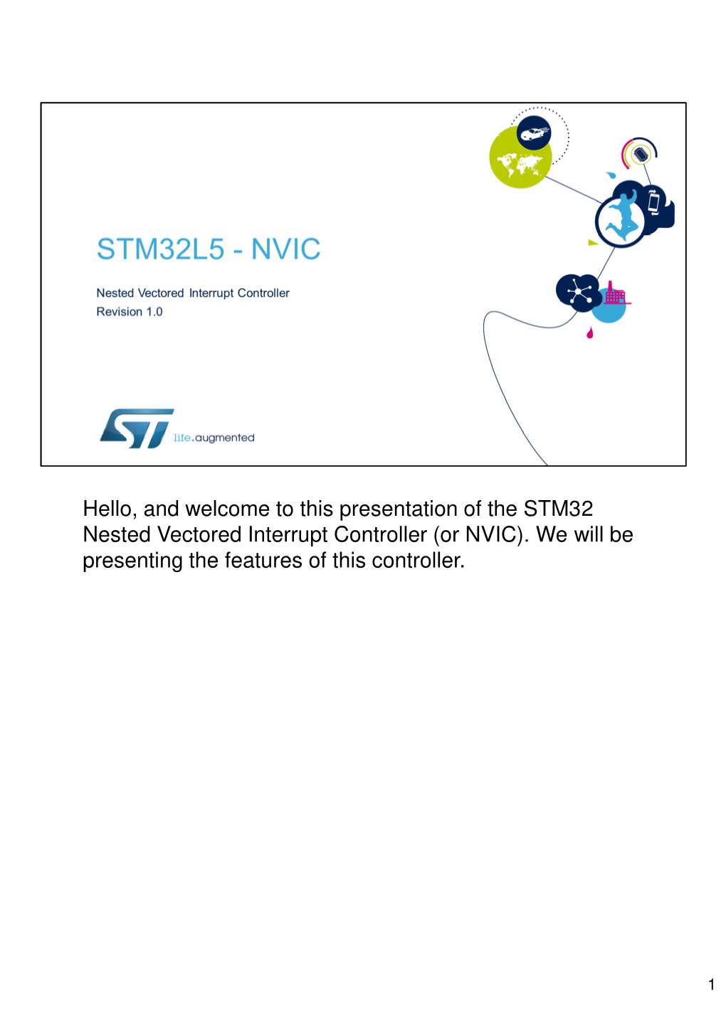 STM32L5-System-Nested Vectored Interrupt Control (NVIC)