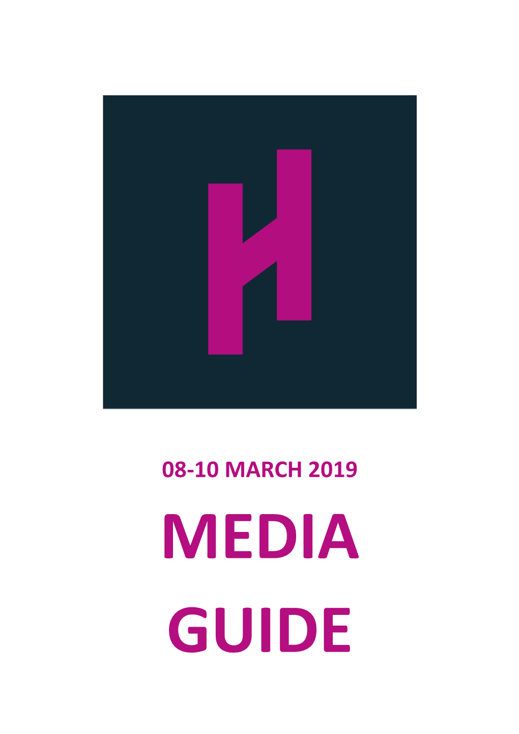 08-10 March 2019 Media Guide