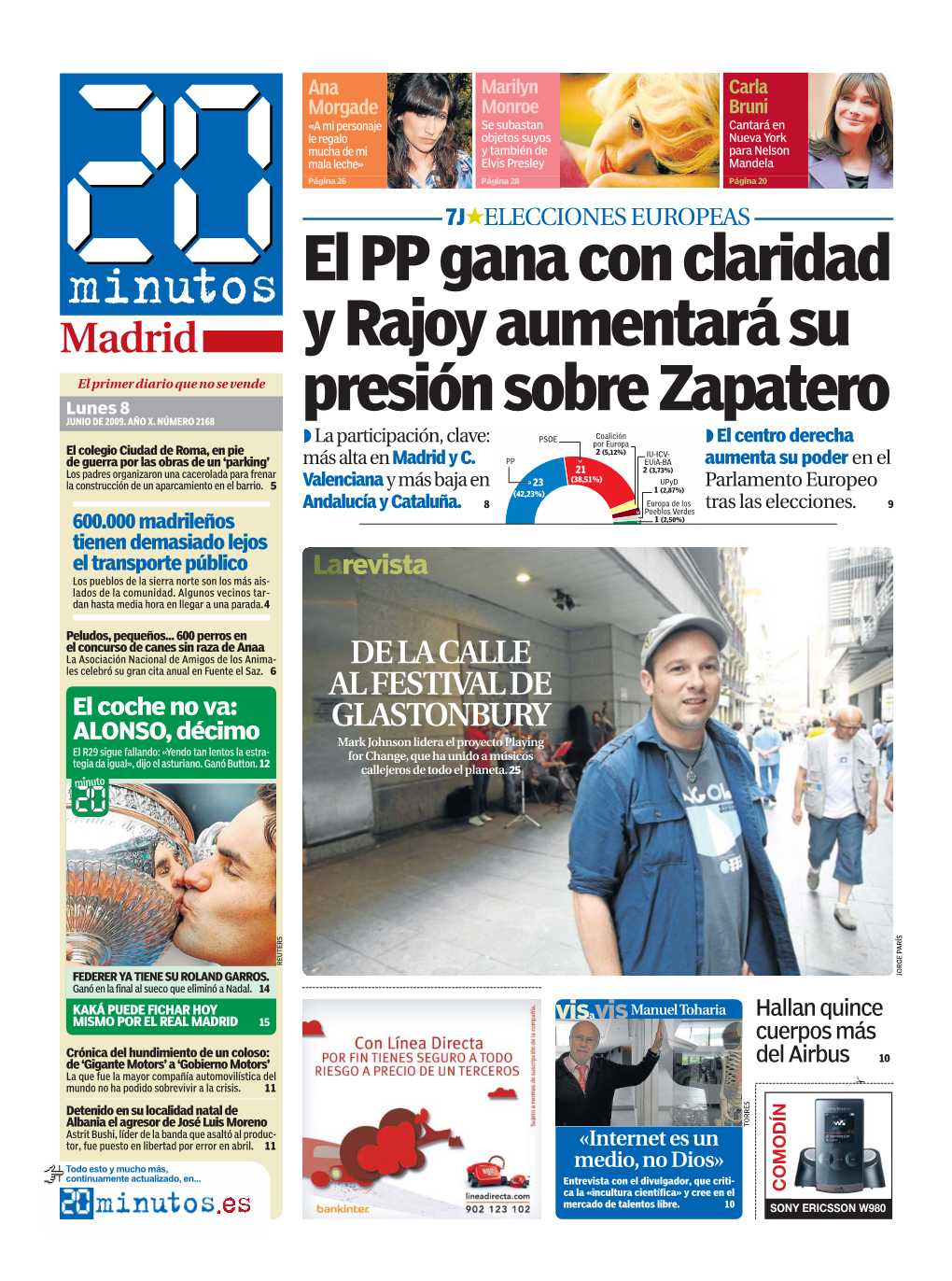 El PP Gana Con Claridad Y Rajoy Aumentará Su Presión Sobre Zapatero