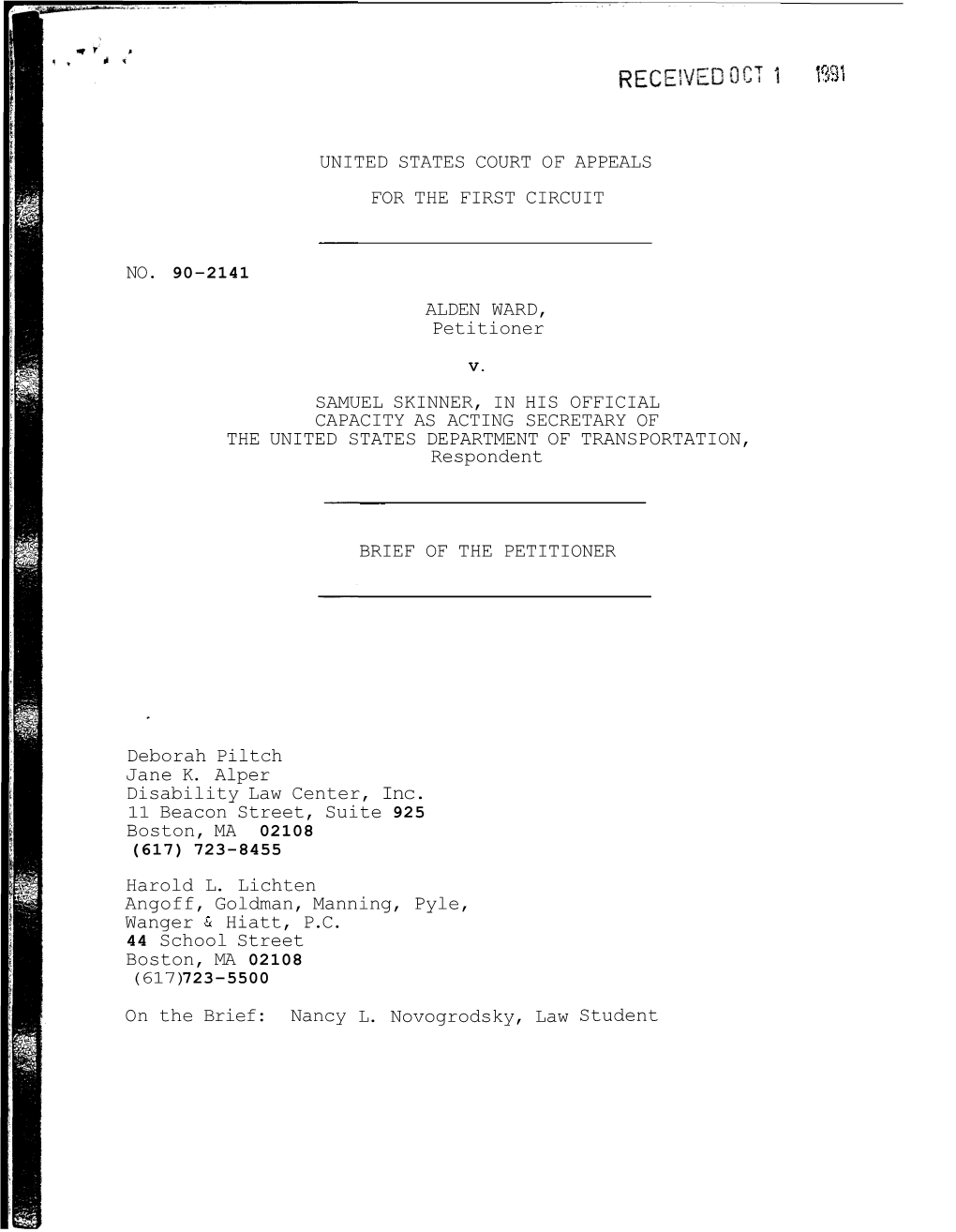 United States Court of Appeals for the First Circuit