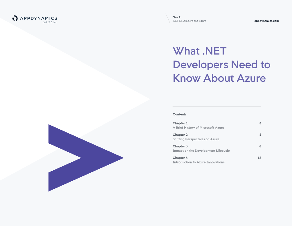 What .NET Developers Need to Know About Azure