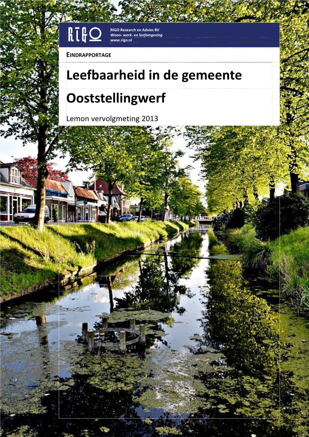 Leefbaarheid in De Gemeente Ooststellingwerf