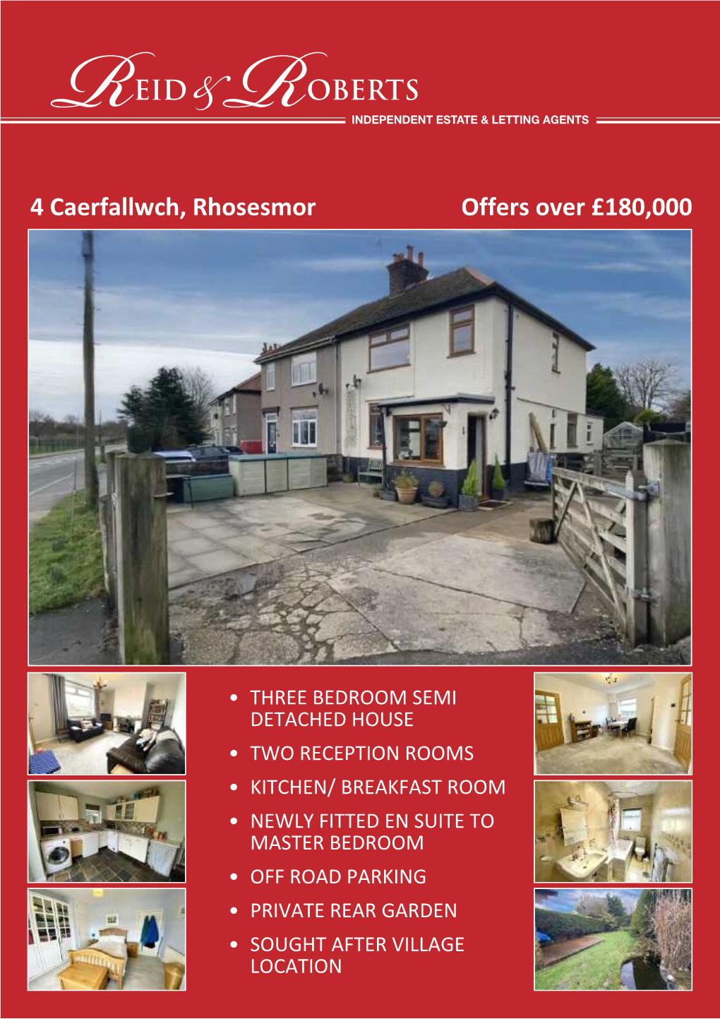 4 Caerfallwch, Rhosesmor Offers Over £180,000