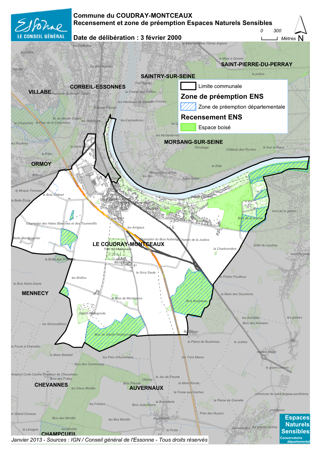 Zone De Préemption ENS Recensement