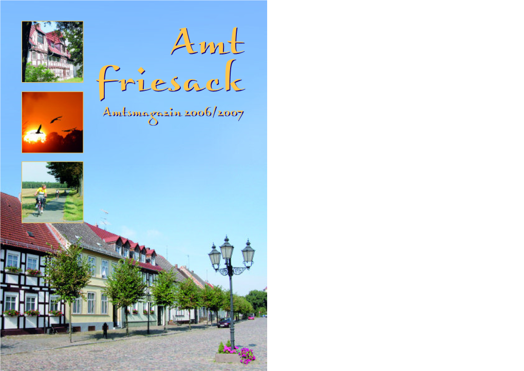 Amtsmagazin Friesack 2006