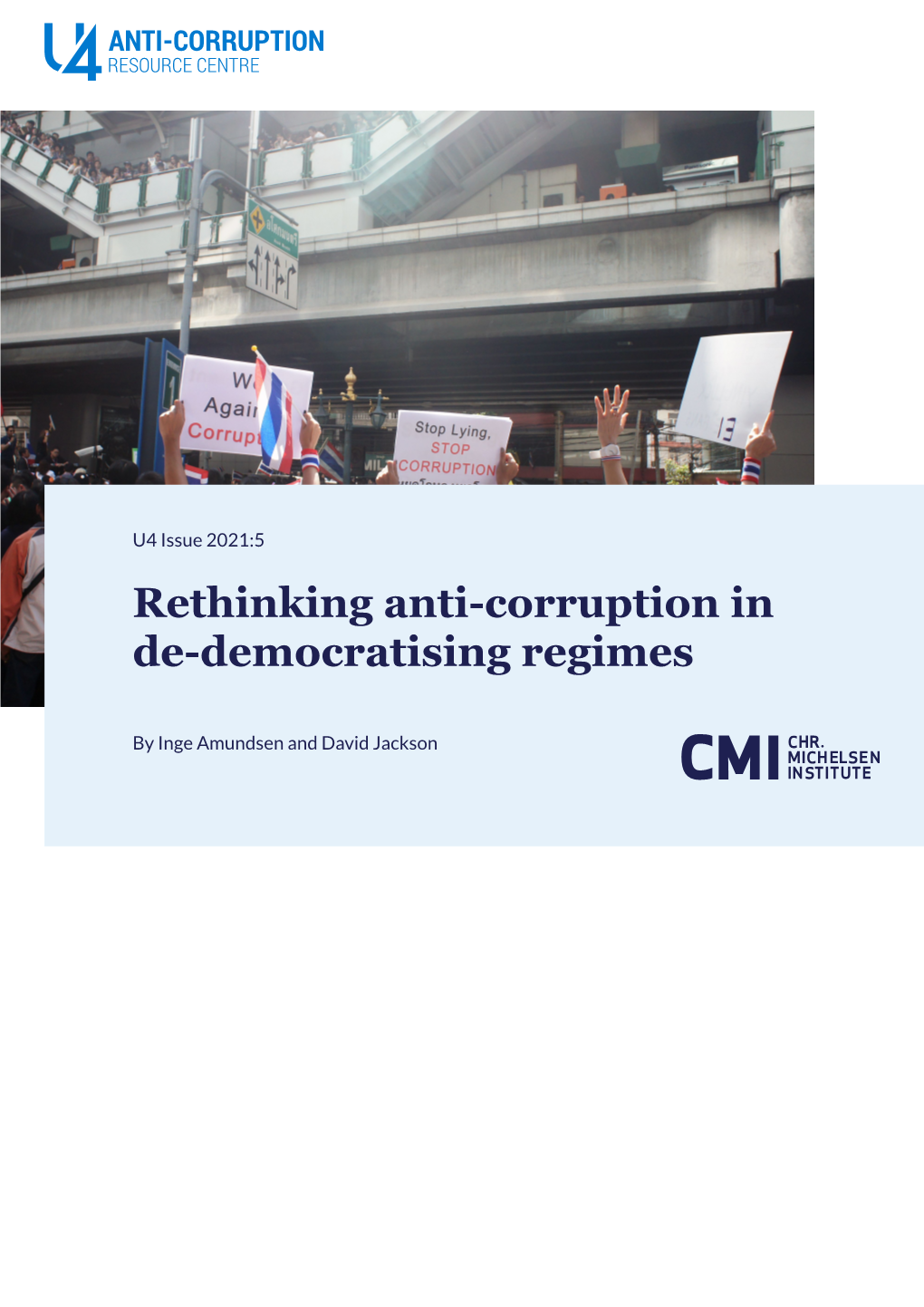 Rethinking Anti-Corruption in De-Democratising Regimes