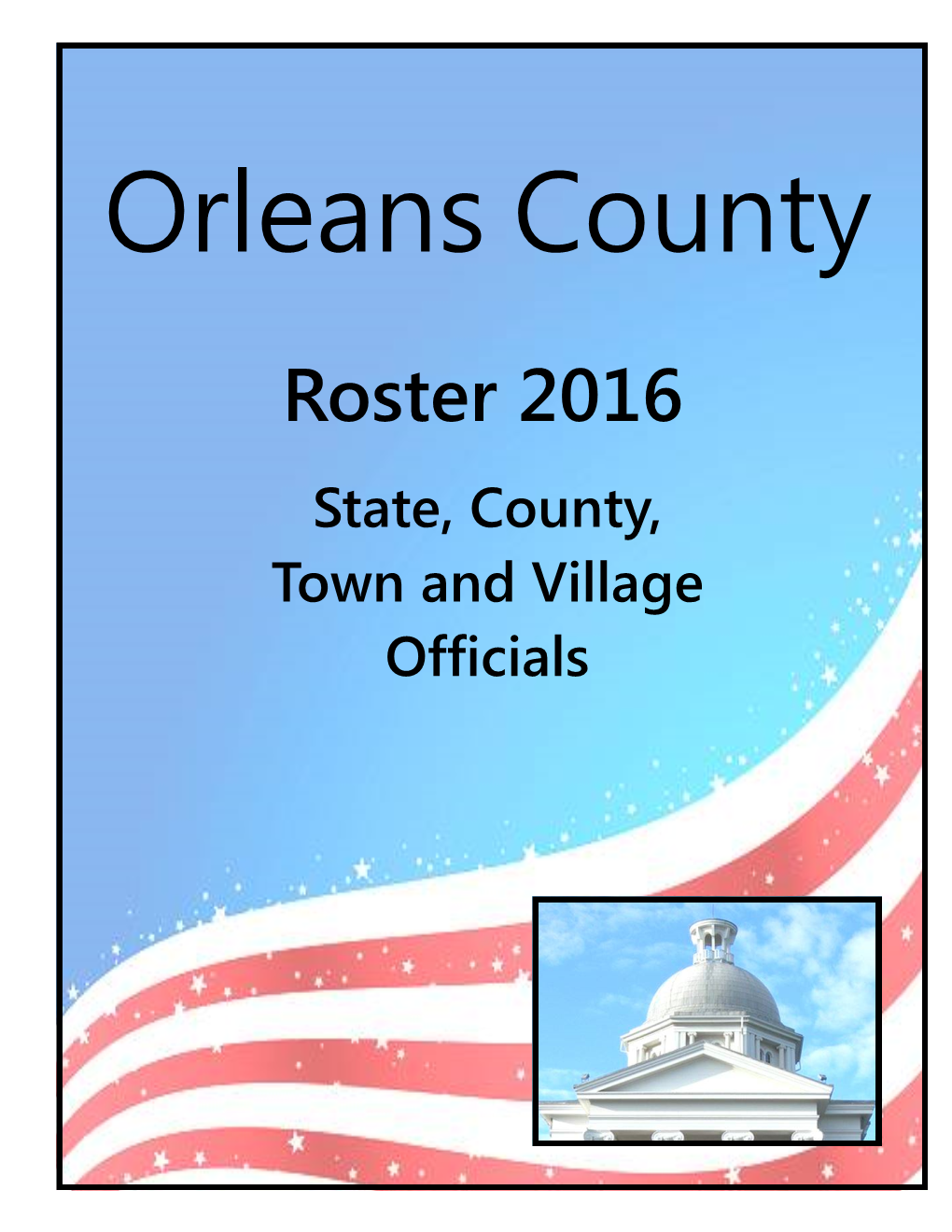 2016 Orleans County Roster