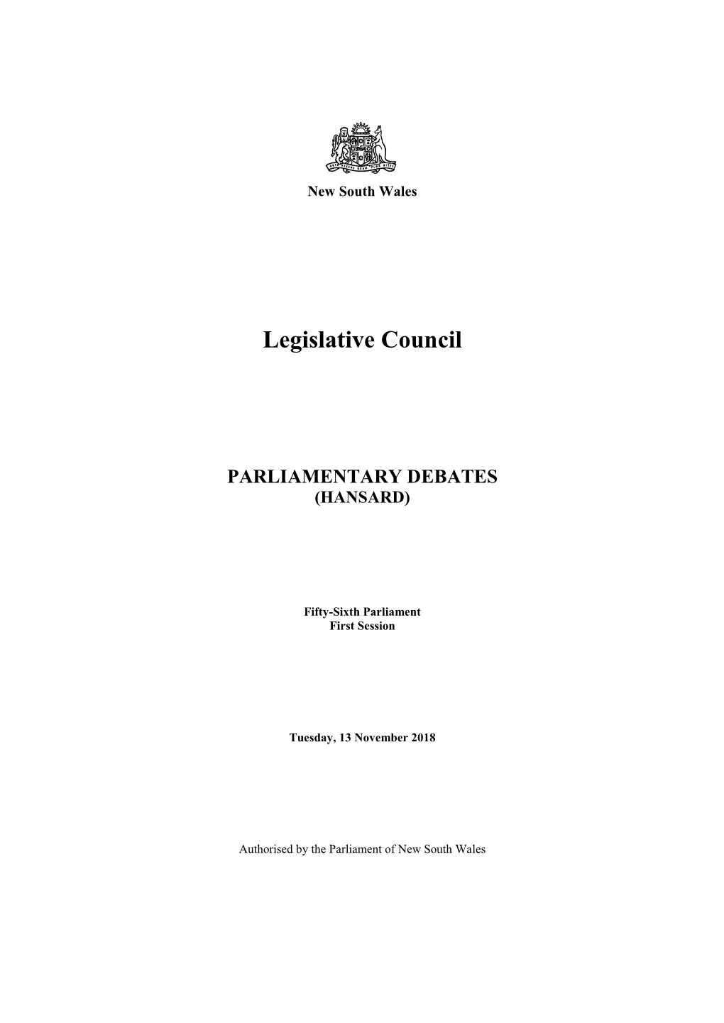 Legislative Council