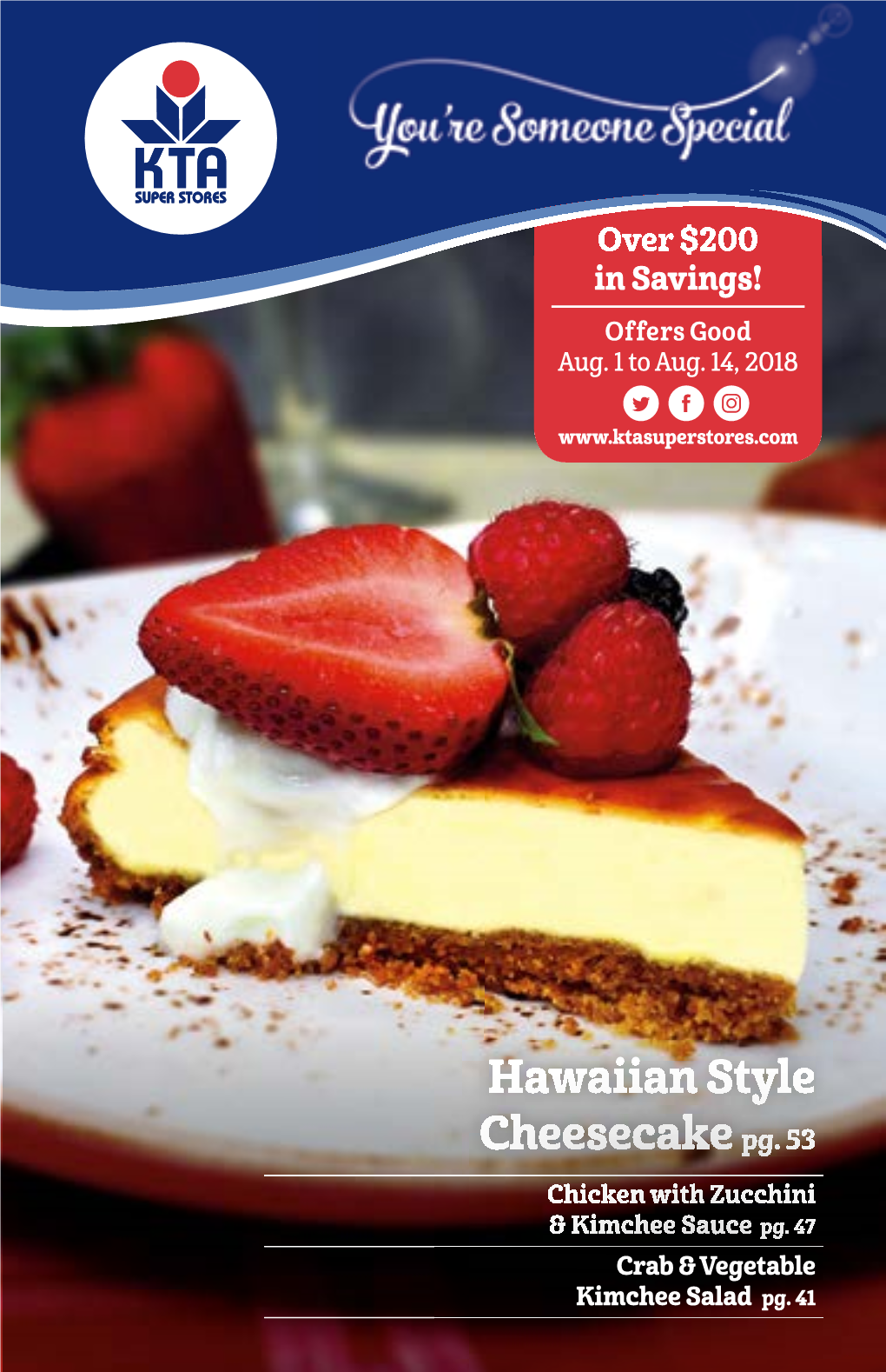 Hawaiian Style Cheesecakepg. 53