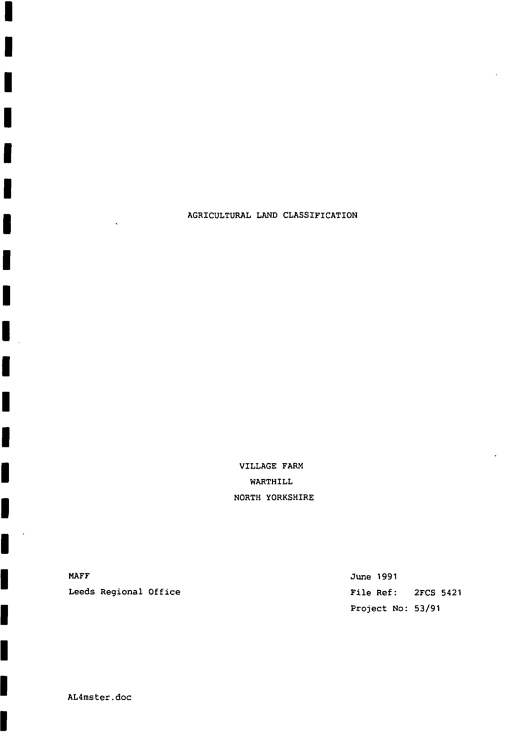 Agricultural Land Classification Village Farm