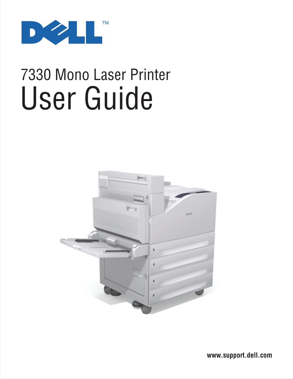 Dell 7330 Mono Laser Printer User Guide