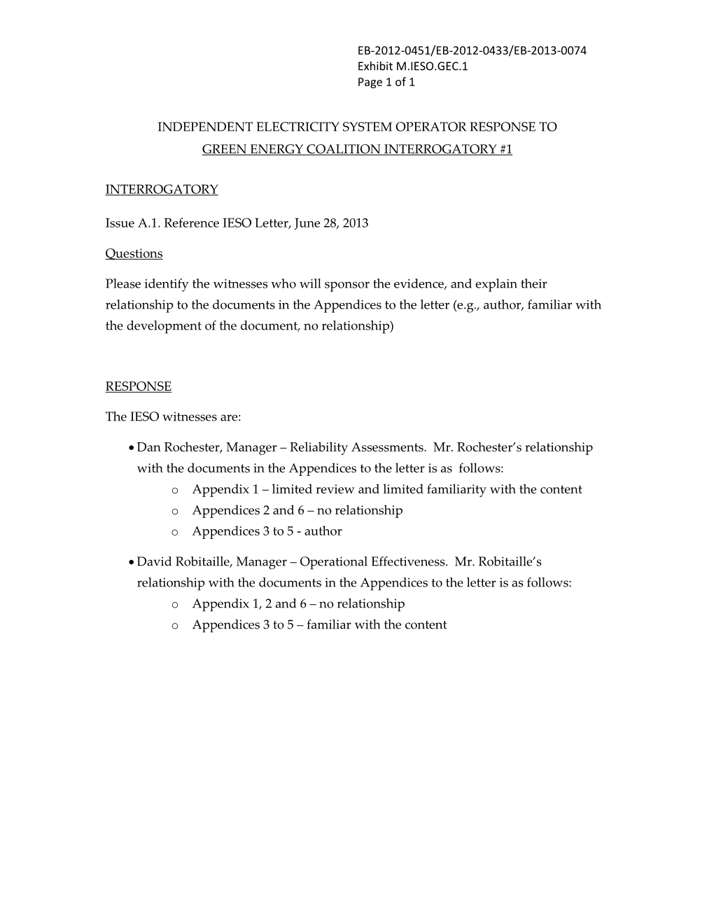 EB-2012-0451/EB-2012-0433/EB-2013-0074 Exhibit M.IESO.GEC.1 Page 1 of 1