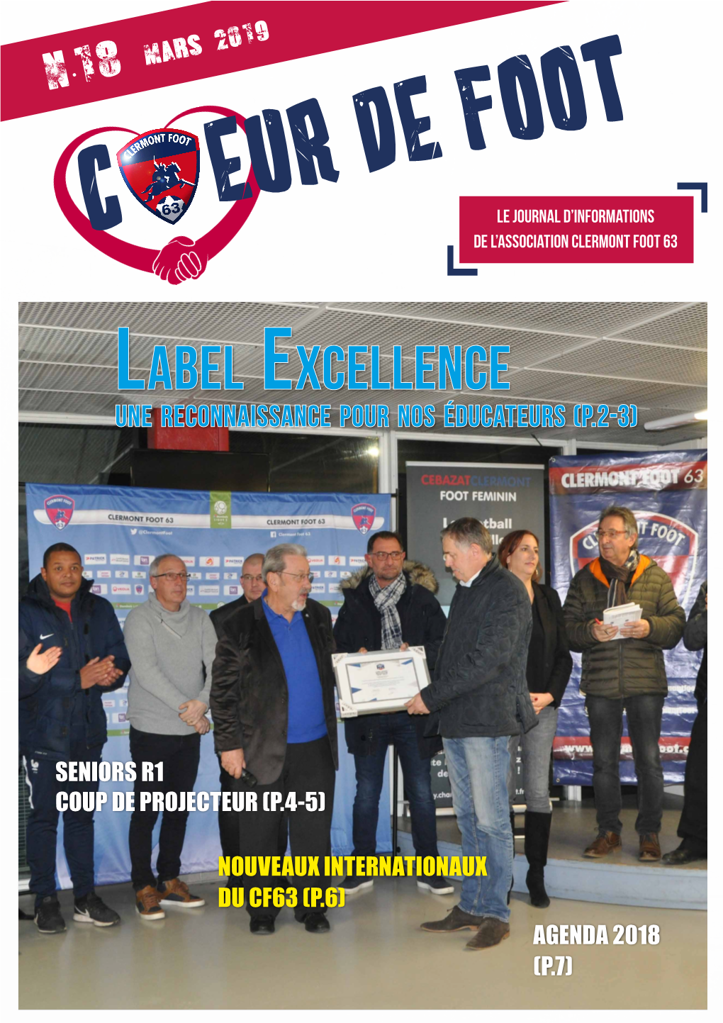 C Eur De Footle Journal D’Informations De L’Association Clermont Foot 63