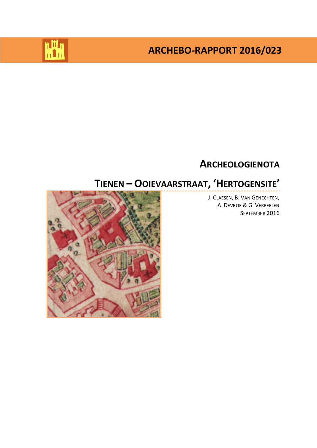 Archebo-Rapport 2016/023