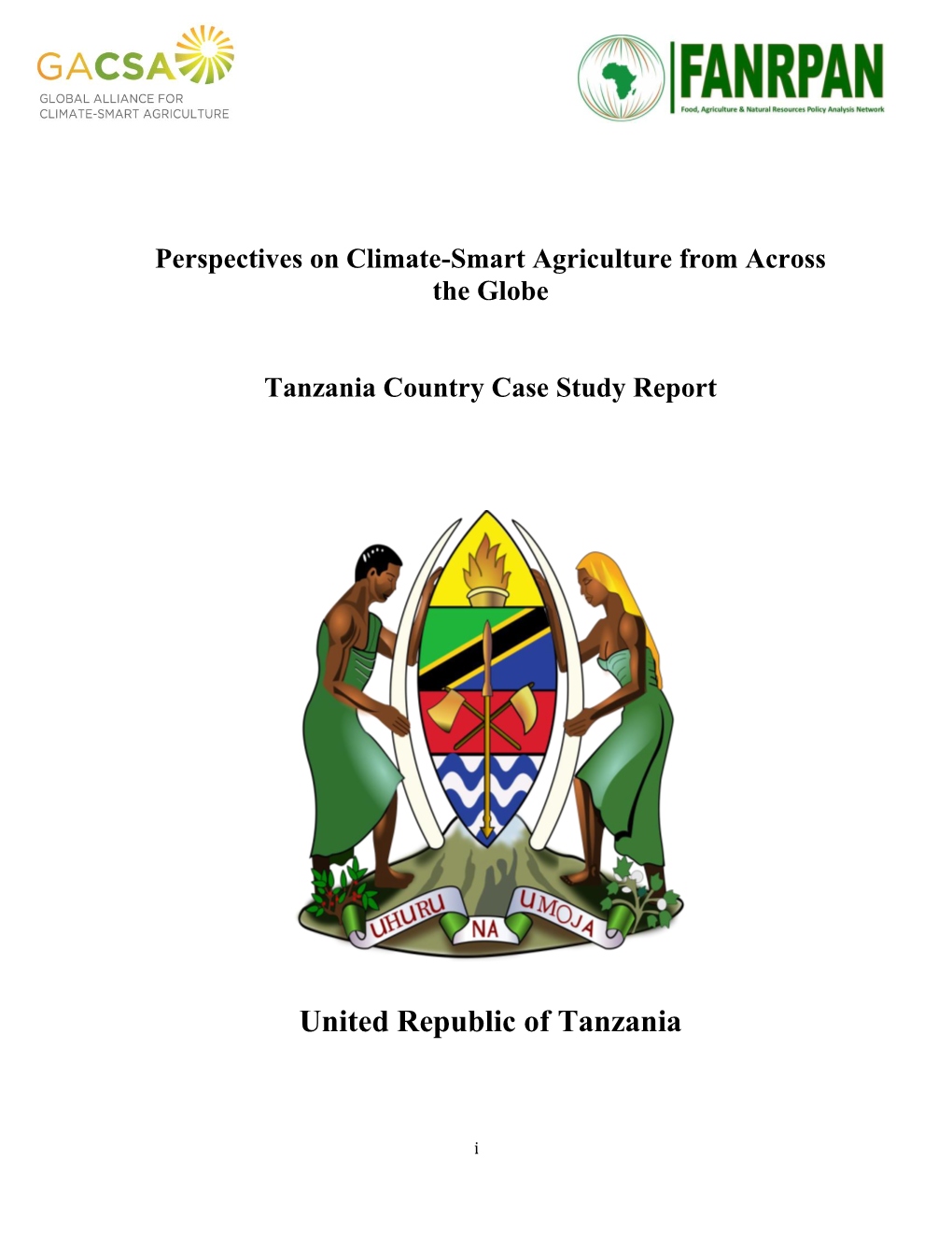 Tanzania Country Case Study Report