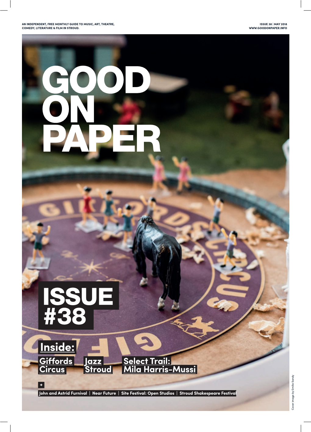 Issue 38 | May 2018 Comedy, Literature & Film in Stroud