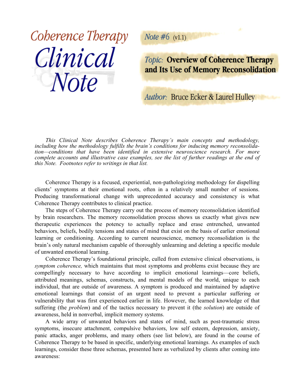 Clinical Note