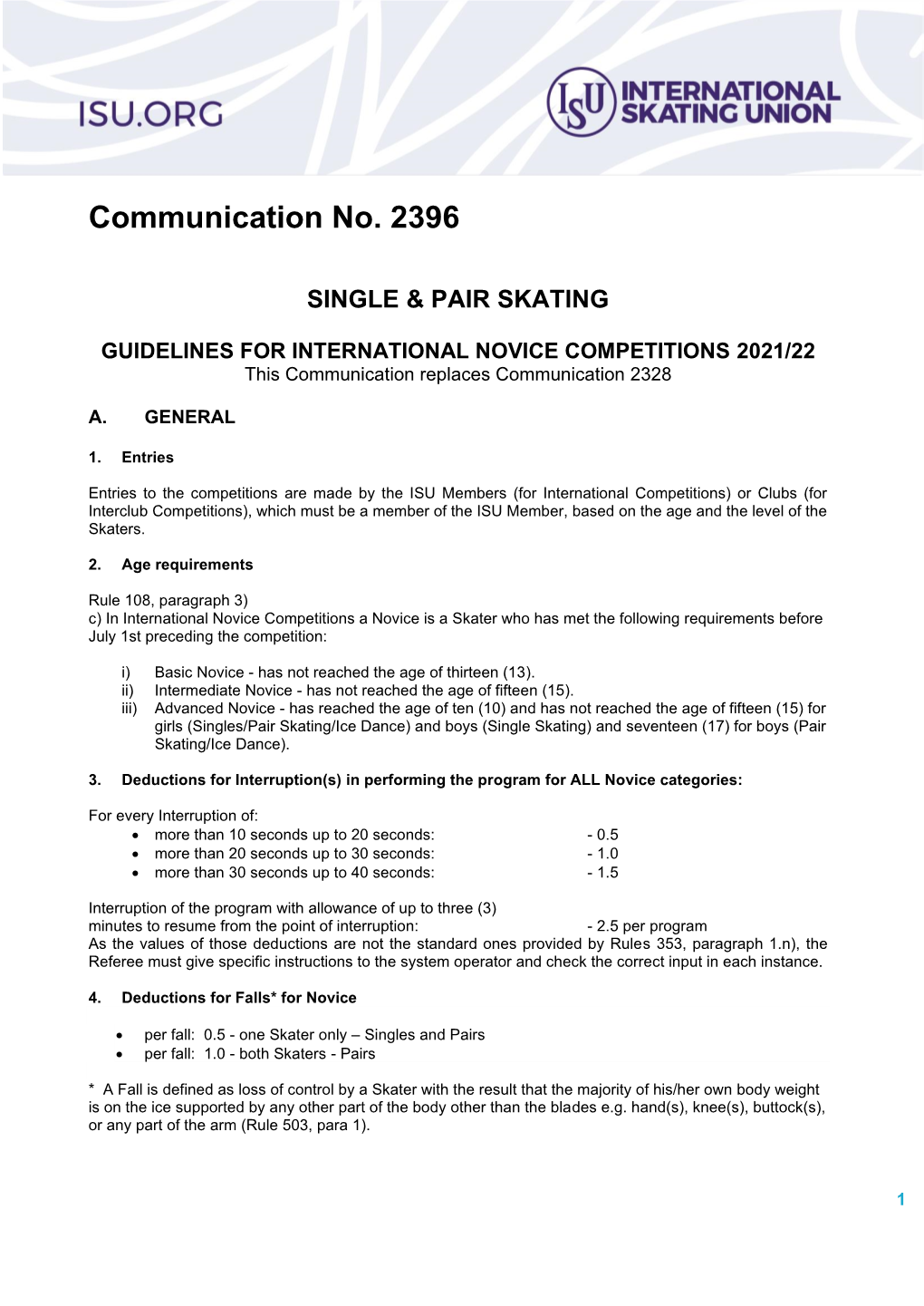 ISU Communication 2396