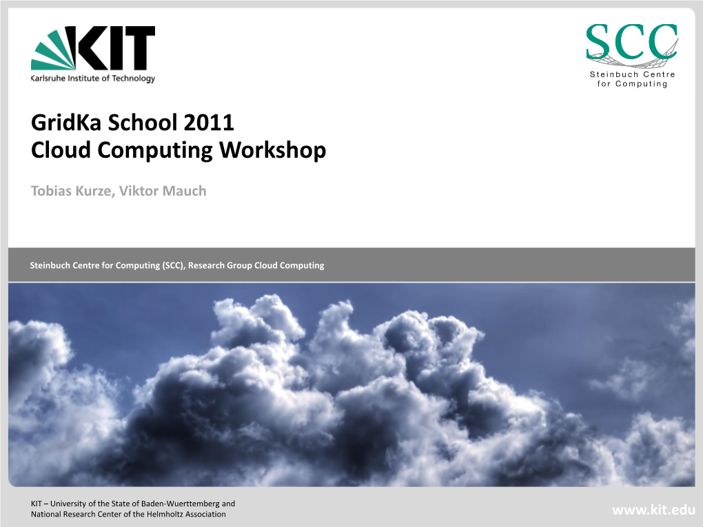 Opennebula Cloud Computing Tutorial