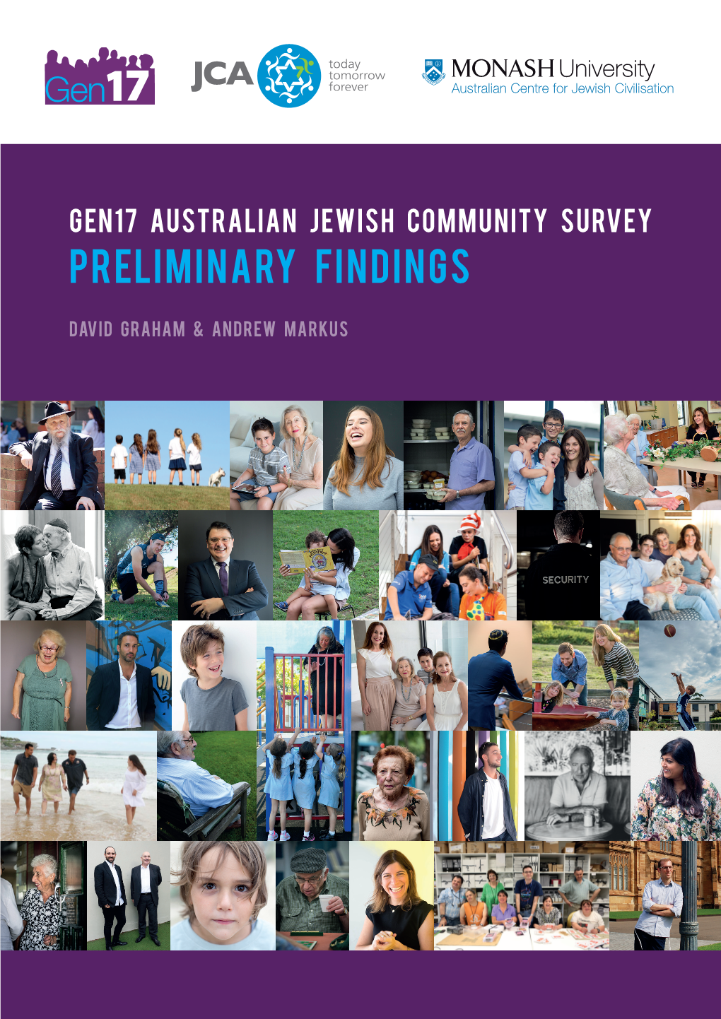 Gen17 Australian Jewish Community Survey Preliminary Findings