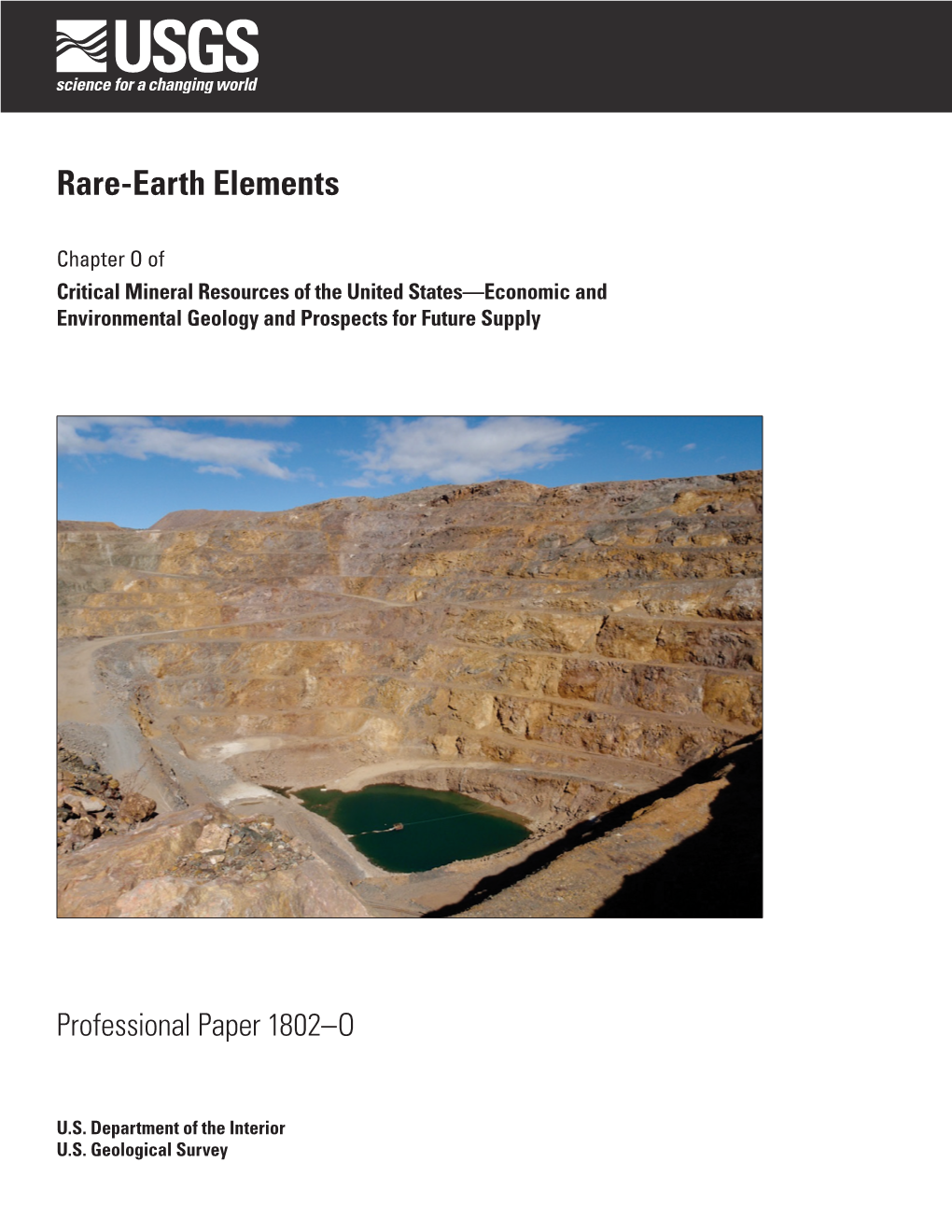 Rare-Earth Elements