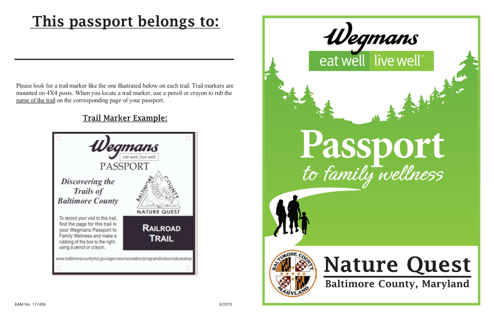 Nature Quest and Passport to Family