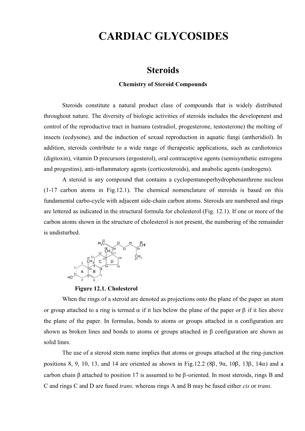 Cardiac Glycosides