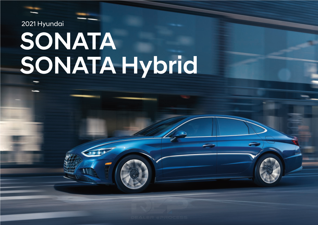 Hyundai 2021 Sonata Brochure