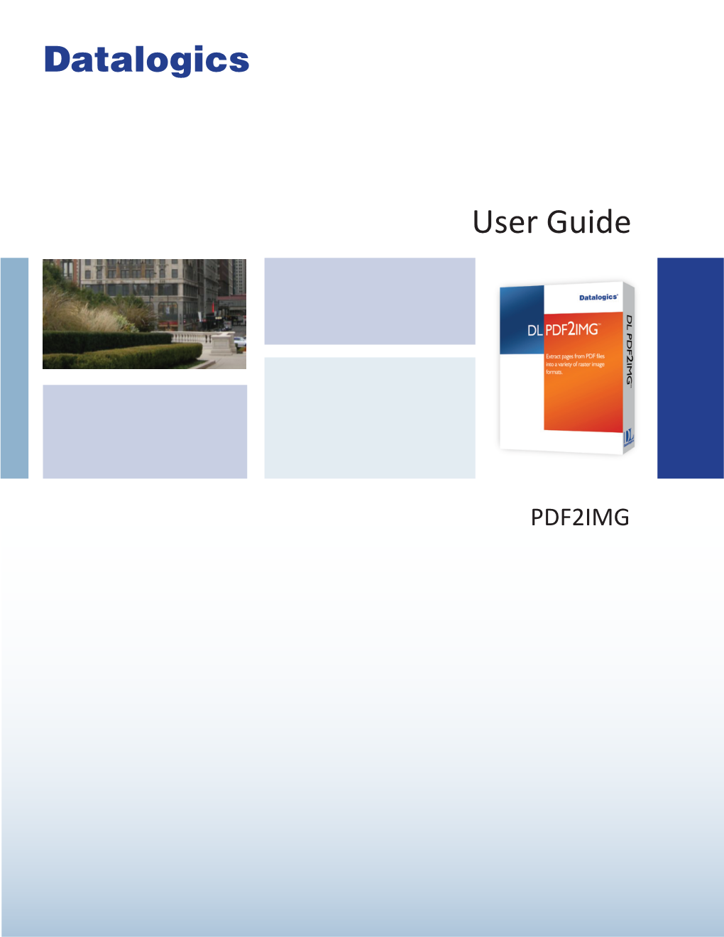 PDF2IMG User Guide This Guide Is Part of the PDF2IMG V2.4 Suite; 11/17/2014