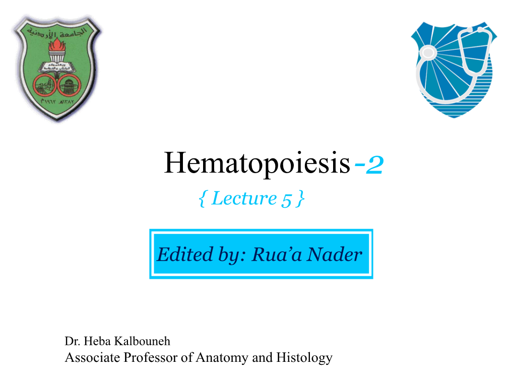 Hematopoiesis