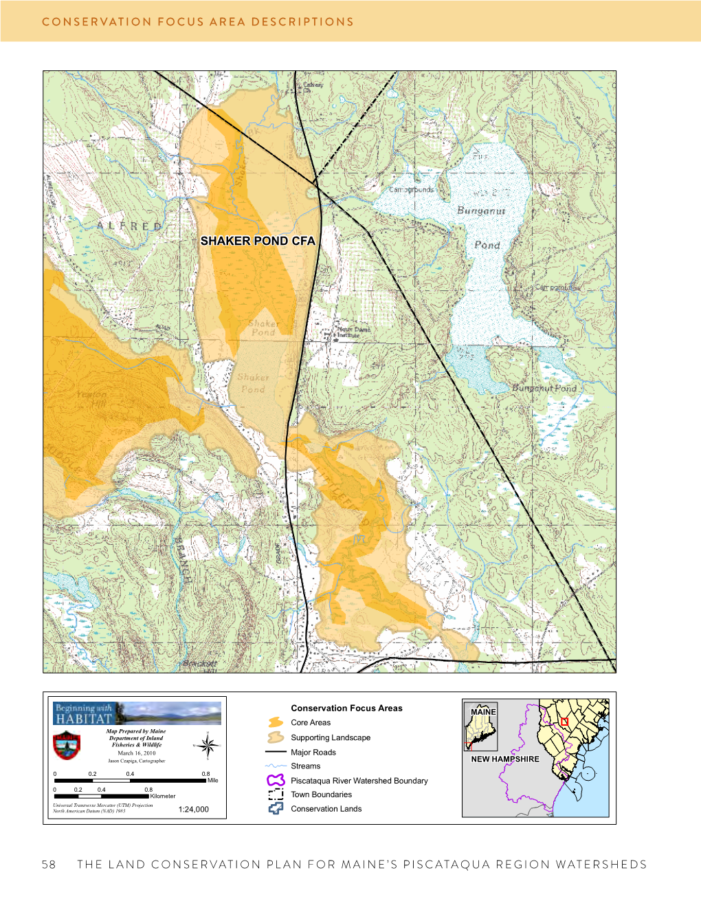 58 the Land Conservation Plan for Maine's Piscataqua Region