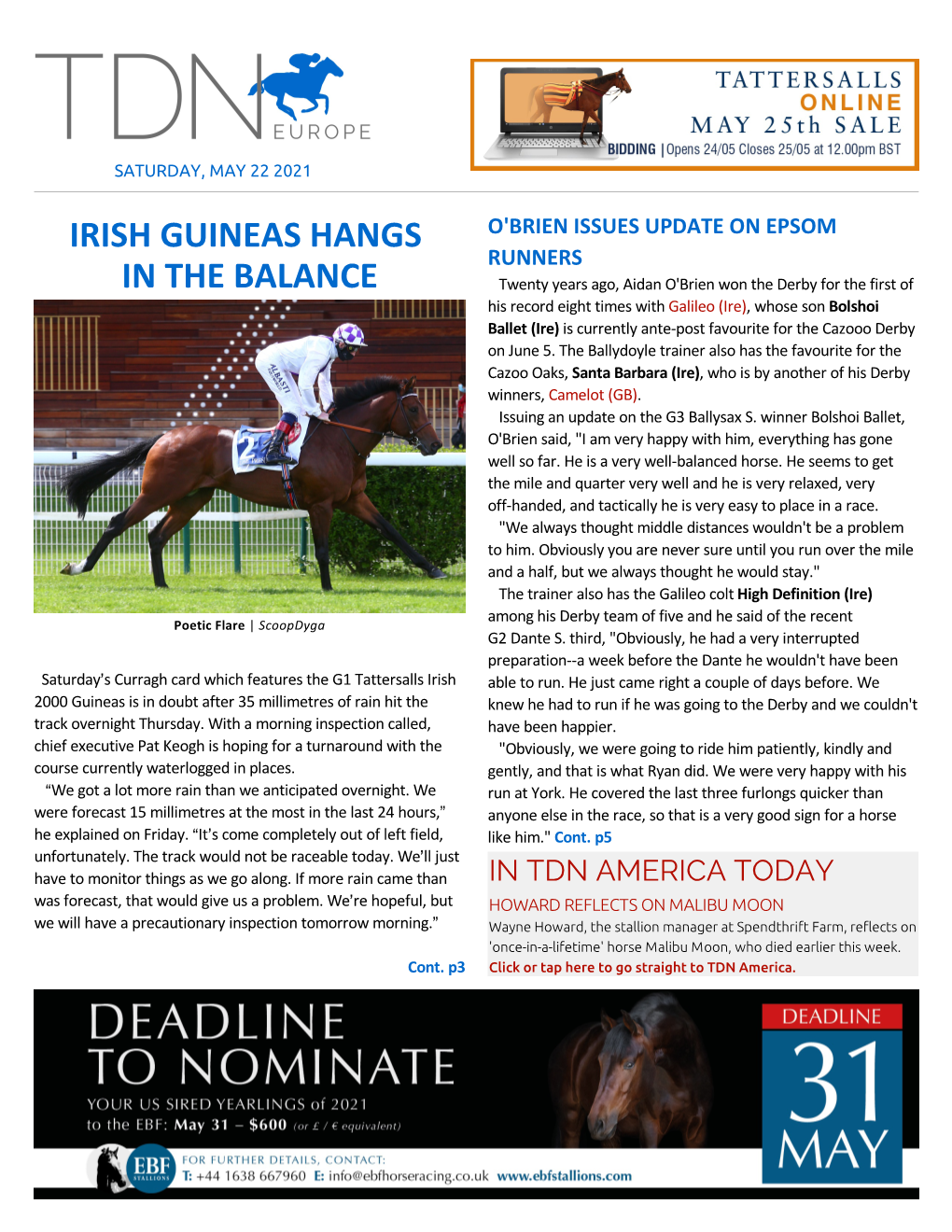 Tdn Europe • Page 2 of 12 • Thetdn.Com Saturday • 22 May 2021