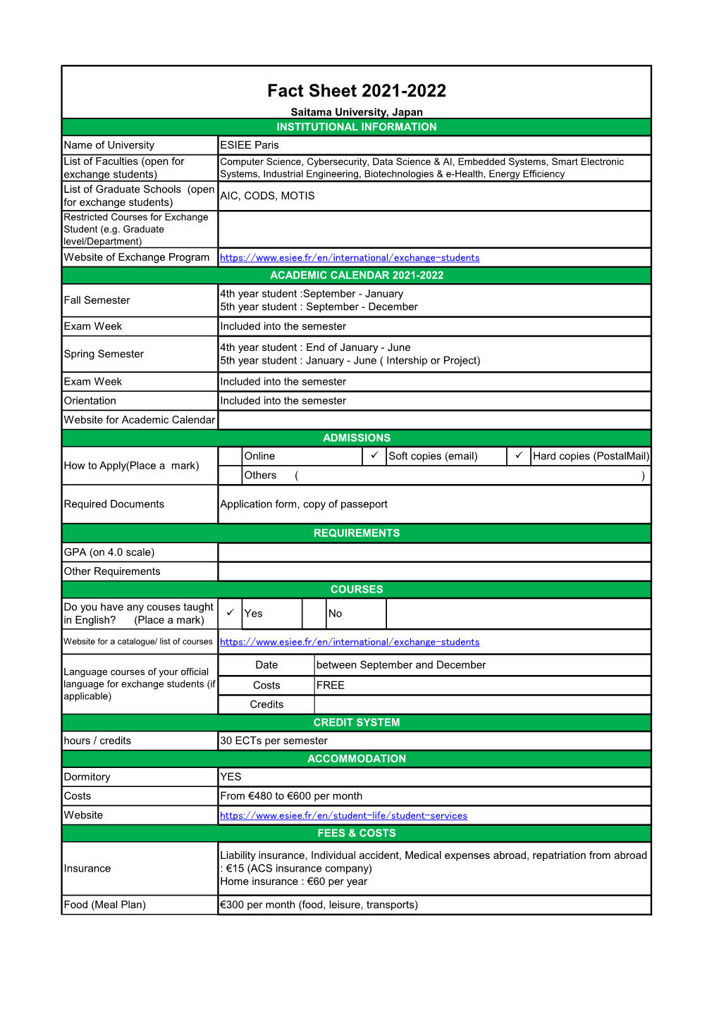 Fact Sheet 2021-2022