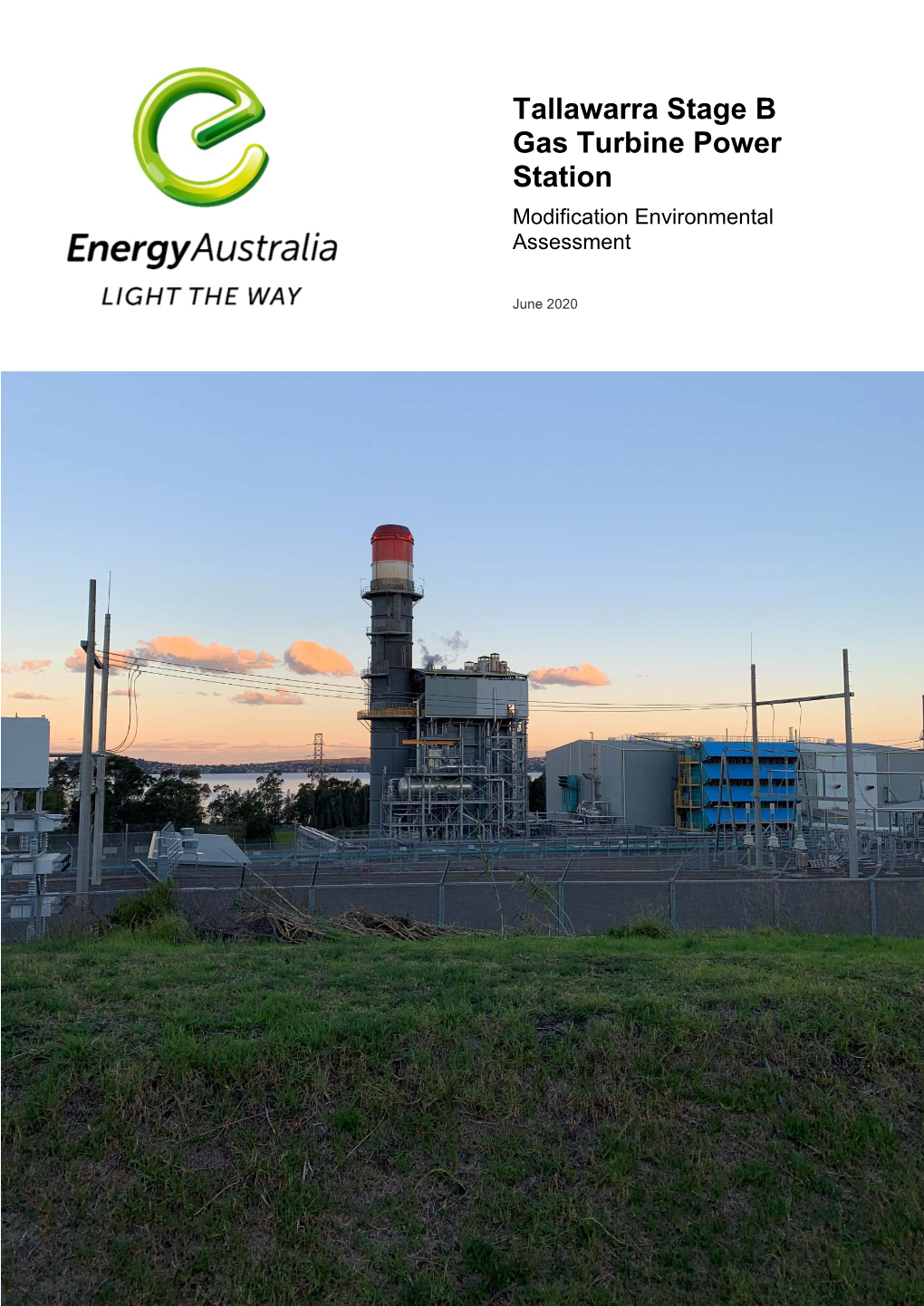 Tallawarra Stage B Gas Turbine Power Station Modification Environmental Assessment