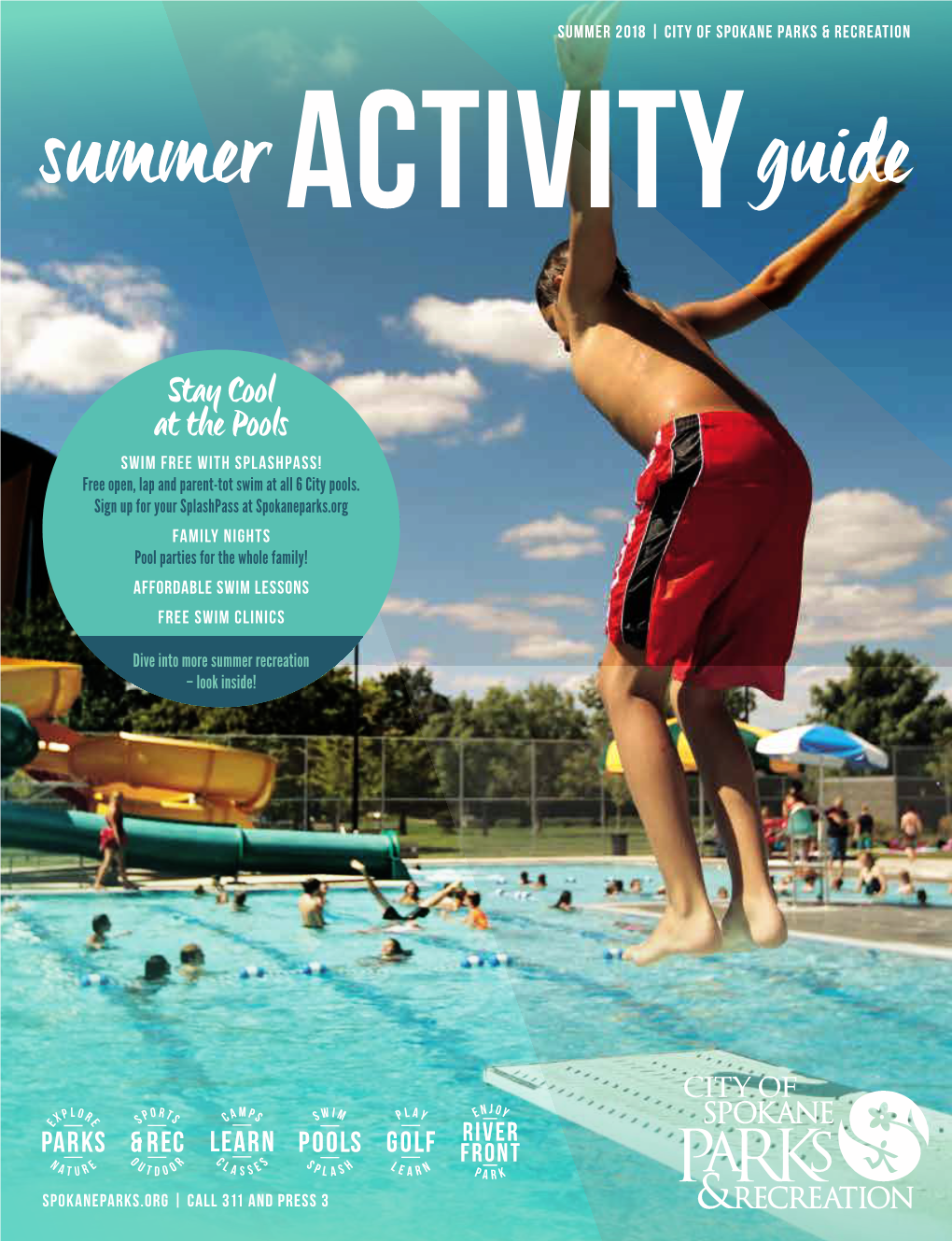 Spokane Parks and Recreation Summer 2018 Guide