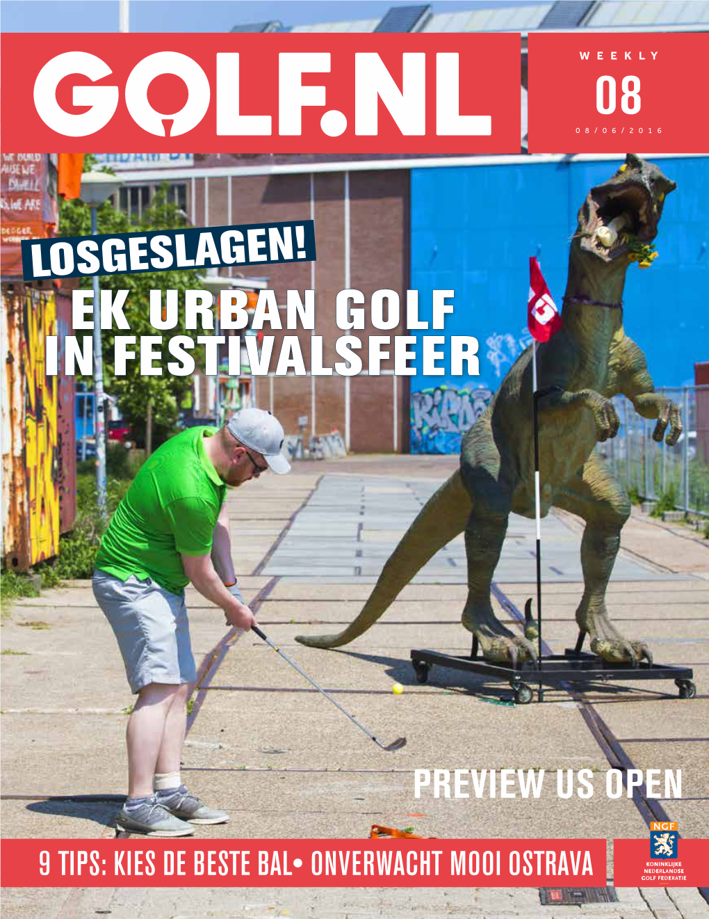 Ek Urban Golf in Festivalsfeer